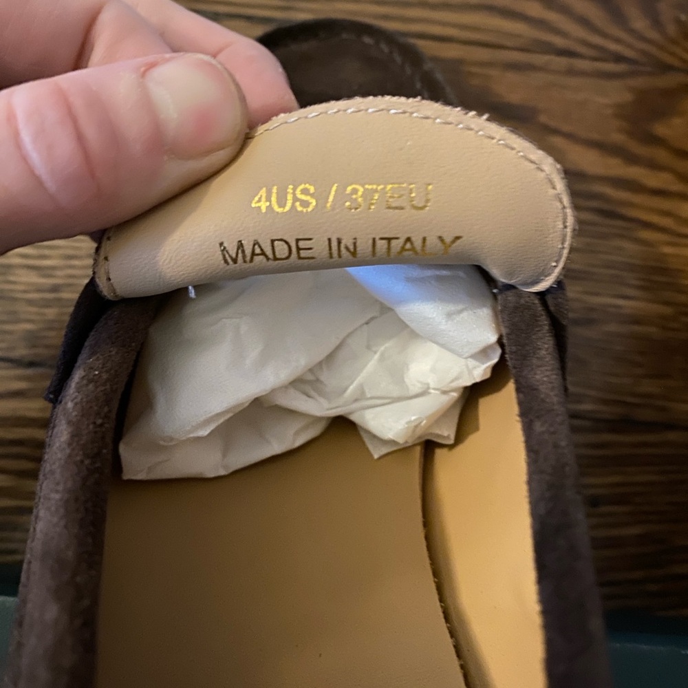 Aime Leon Dore Chocolate Suede Loafers - Picture 6 of 10